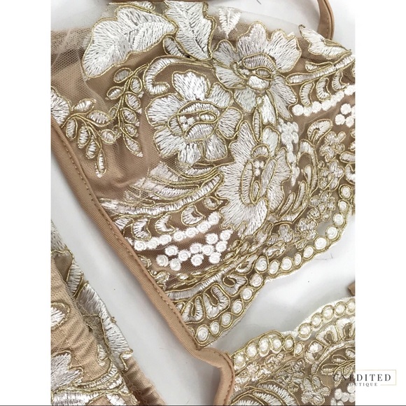 Lace Floral Bikini - Picture 6 of 7